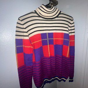 Gianni Versace Vibrant Turtleneck Sweater